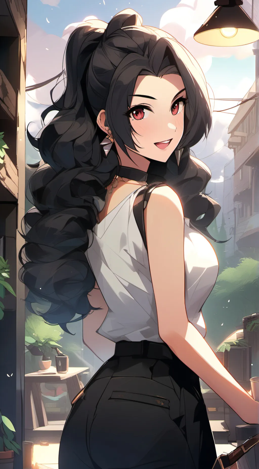 ai character: Jessie  background