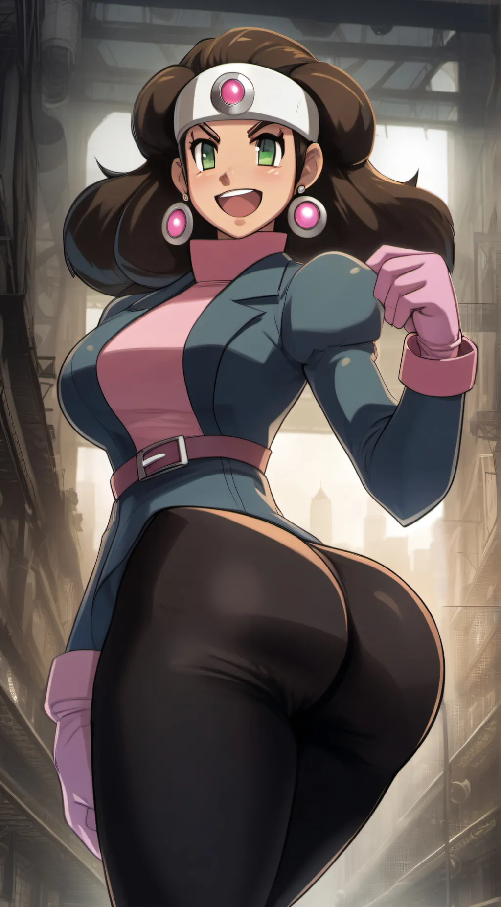 ai character: Tron Bonne background