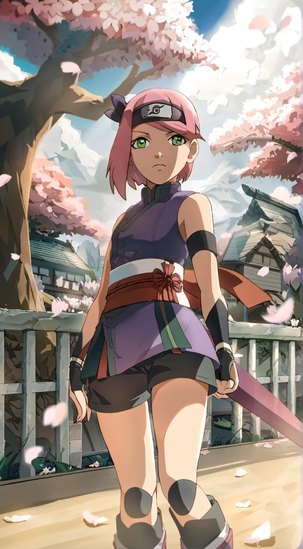 ai character: Sasura Uchiha  background