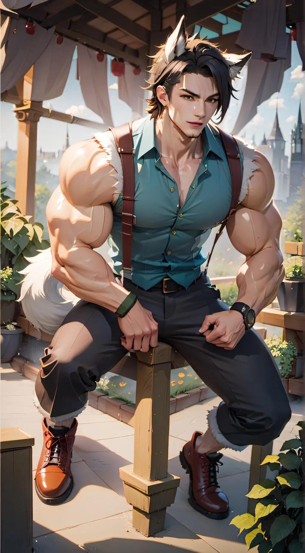 ai character: Ethan background