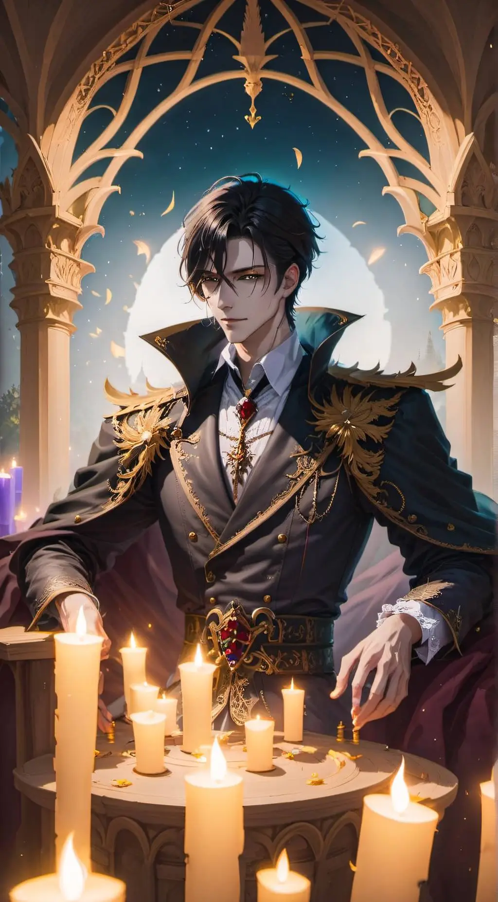 ai character: Elijah Pirece background