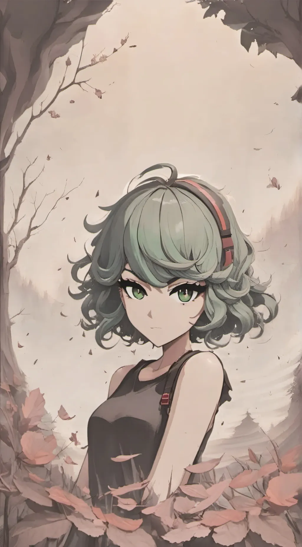 ai character: Tatsumaki background