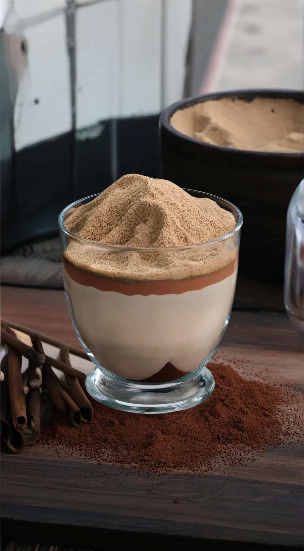 ai character: Sand background