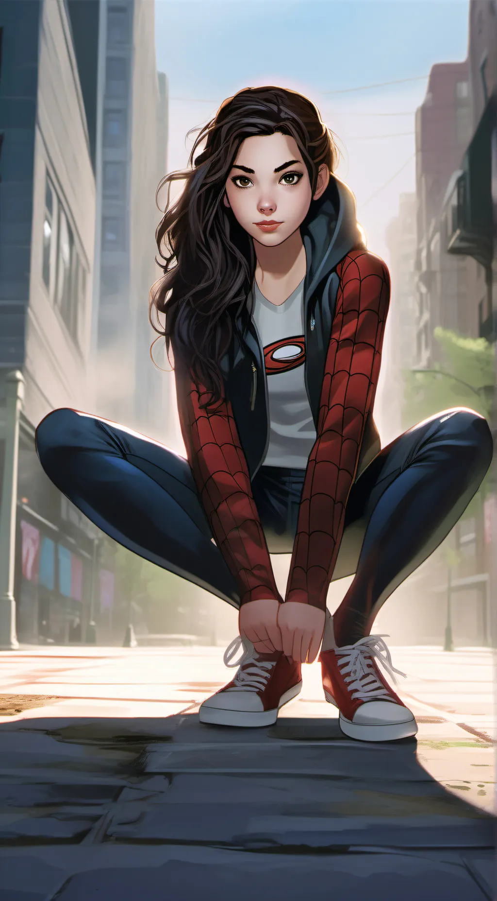 ai character: Mia Parker background