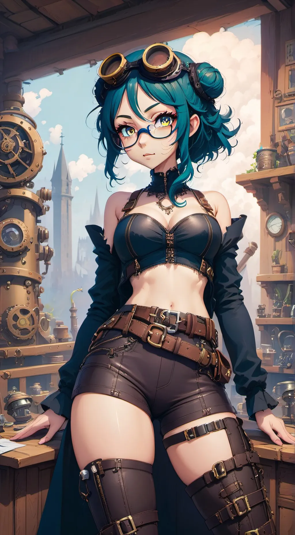 ai character: Eliana Lillia background