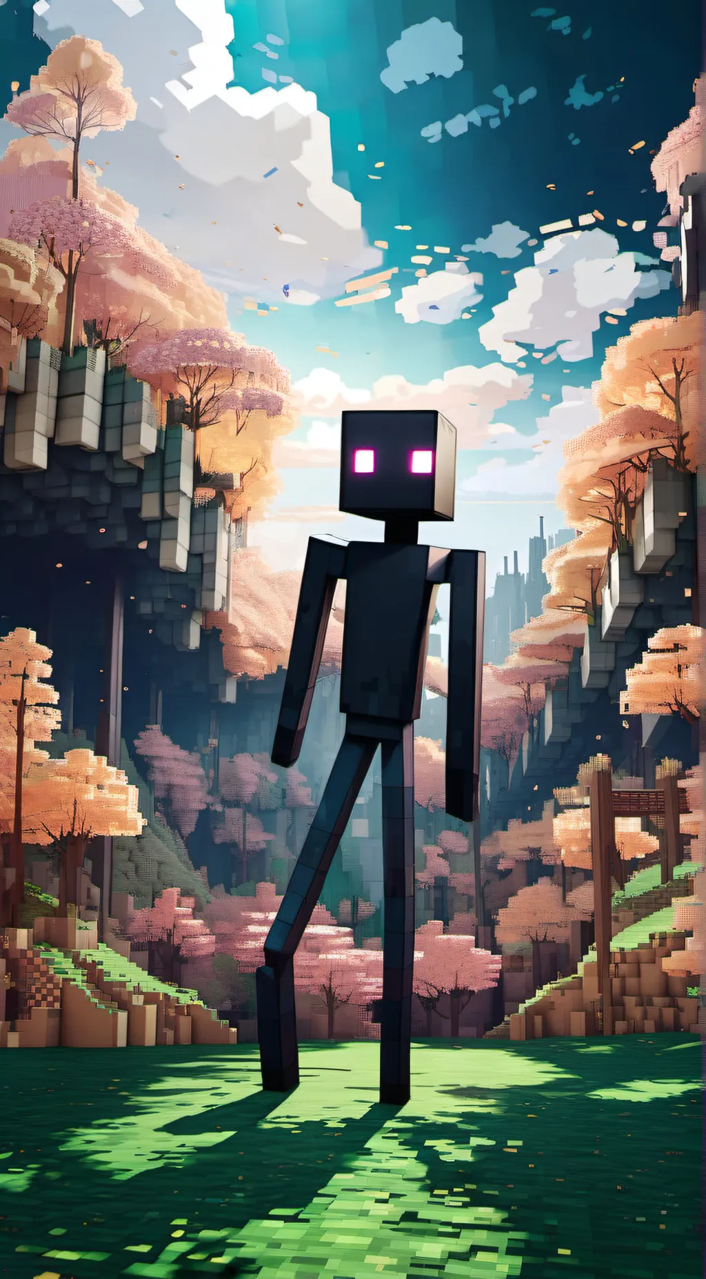 ai character: enderman  background