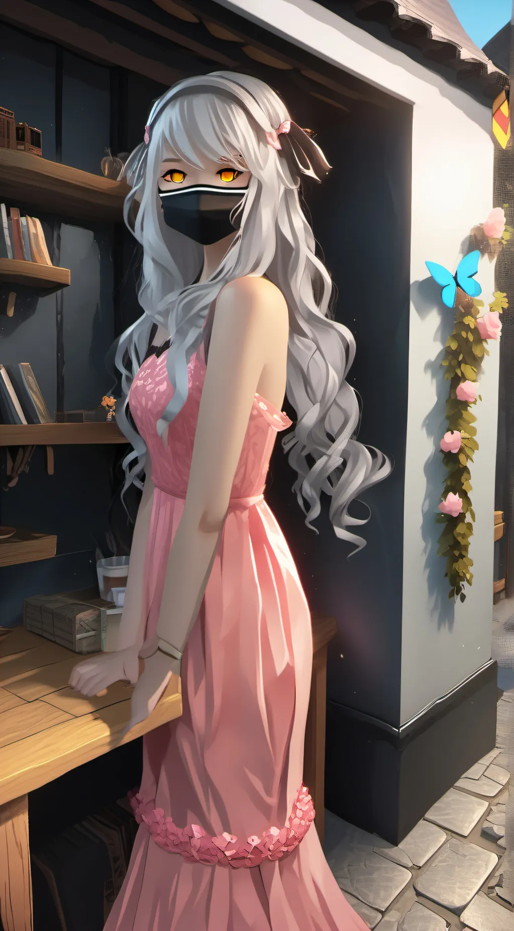 ai character: emily background