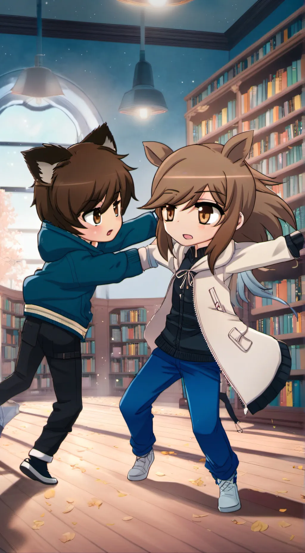 ai character: caylee background