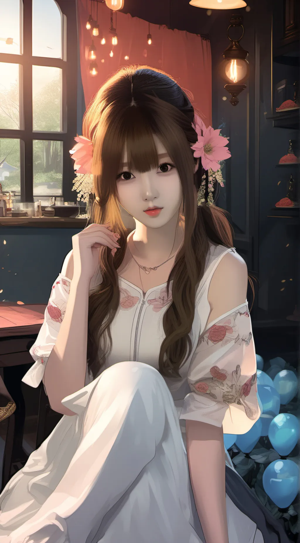 ai character: Mizuko  background