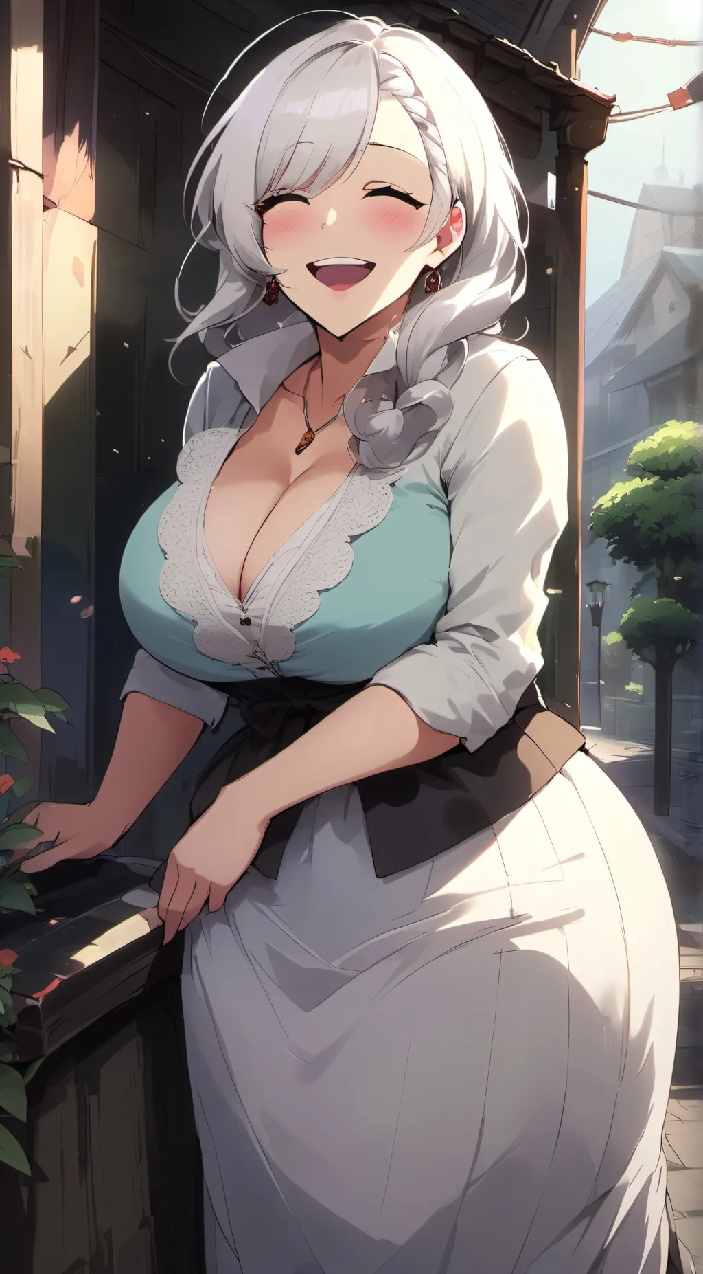 ai character: Grandma  background