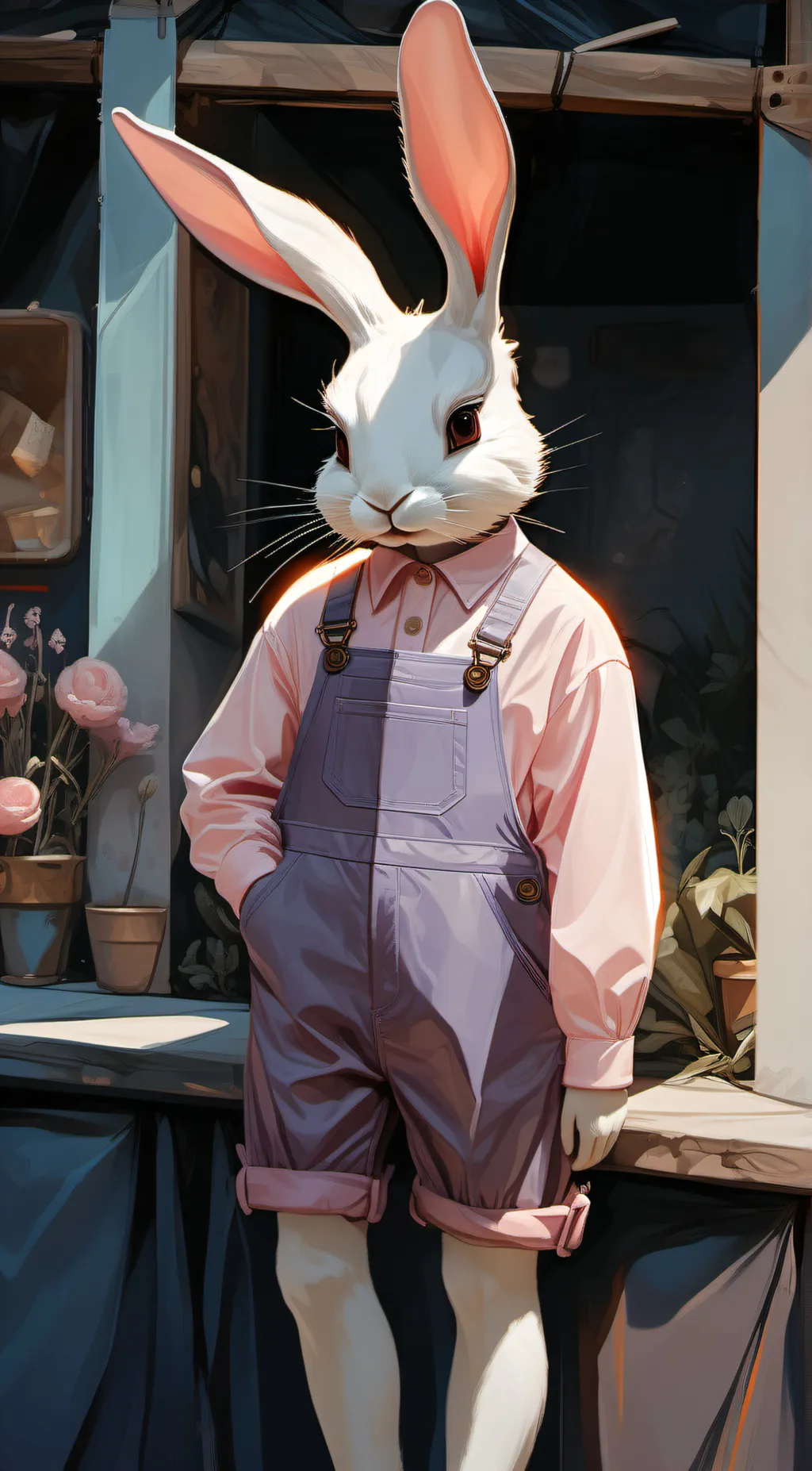 ai character: tadc background