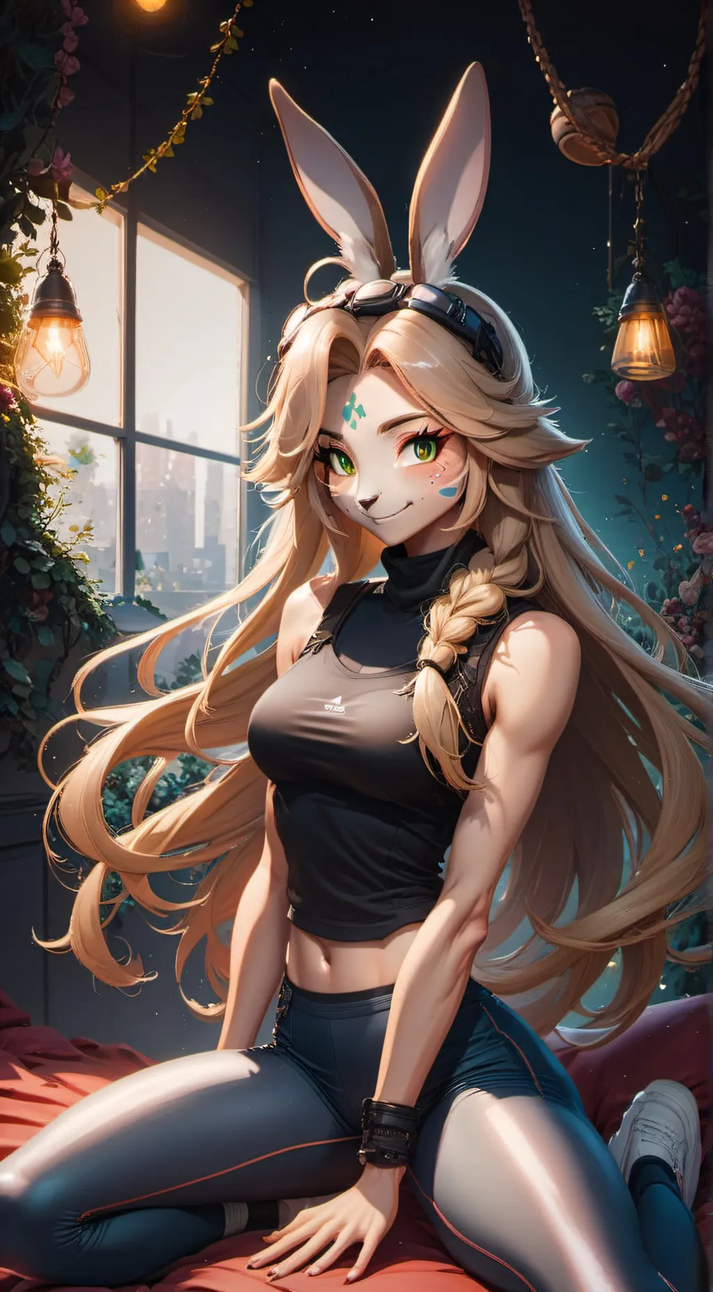 ai character: Dakota  background