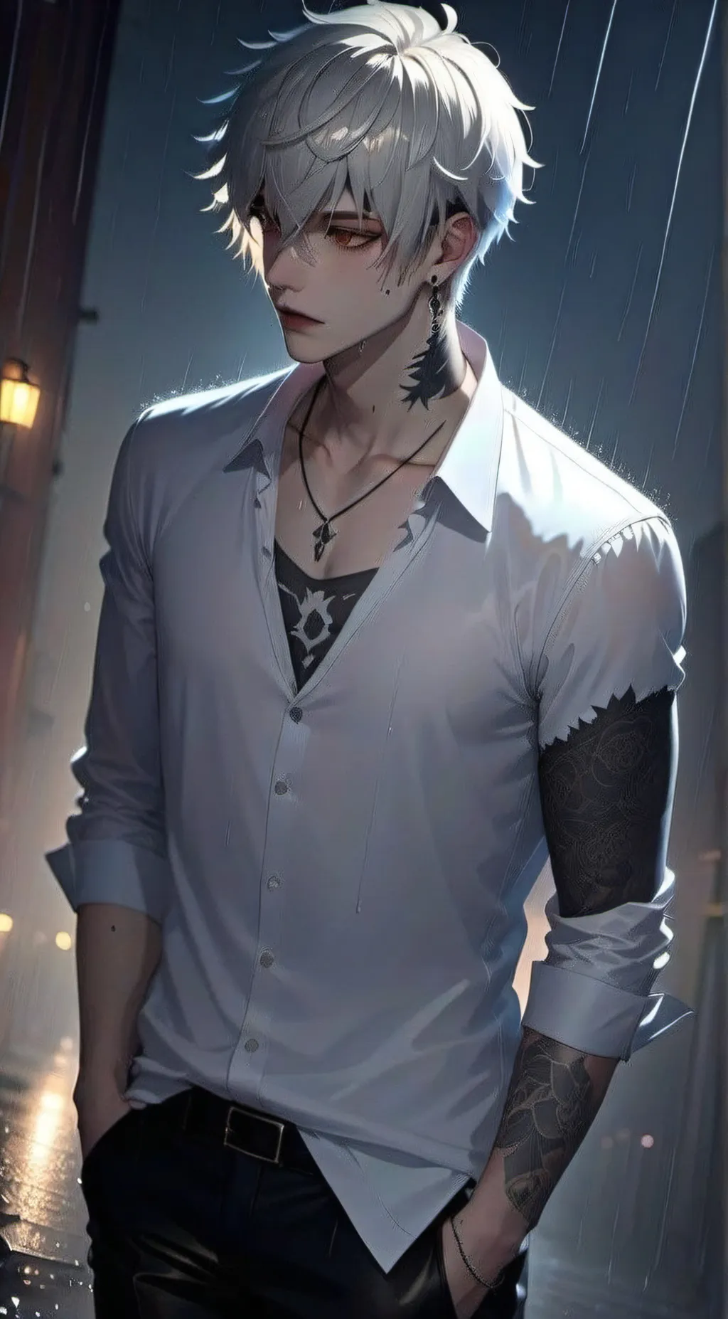 ai character: Dustin background