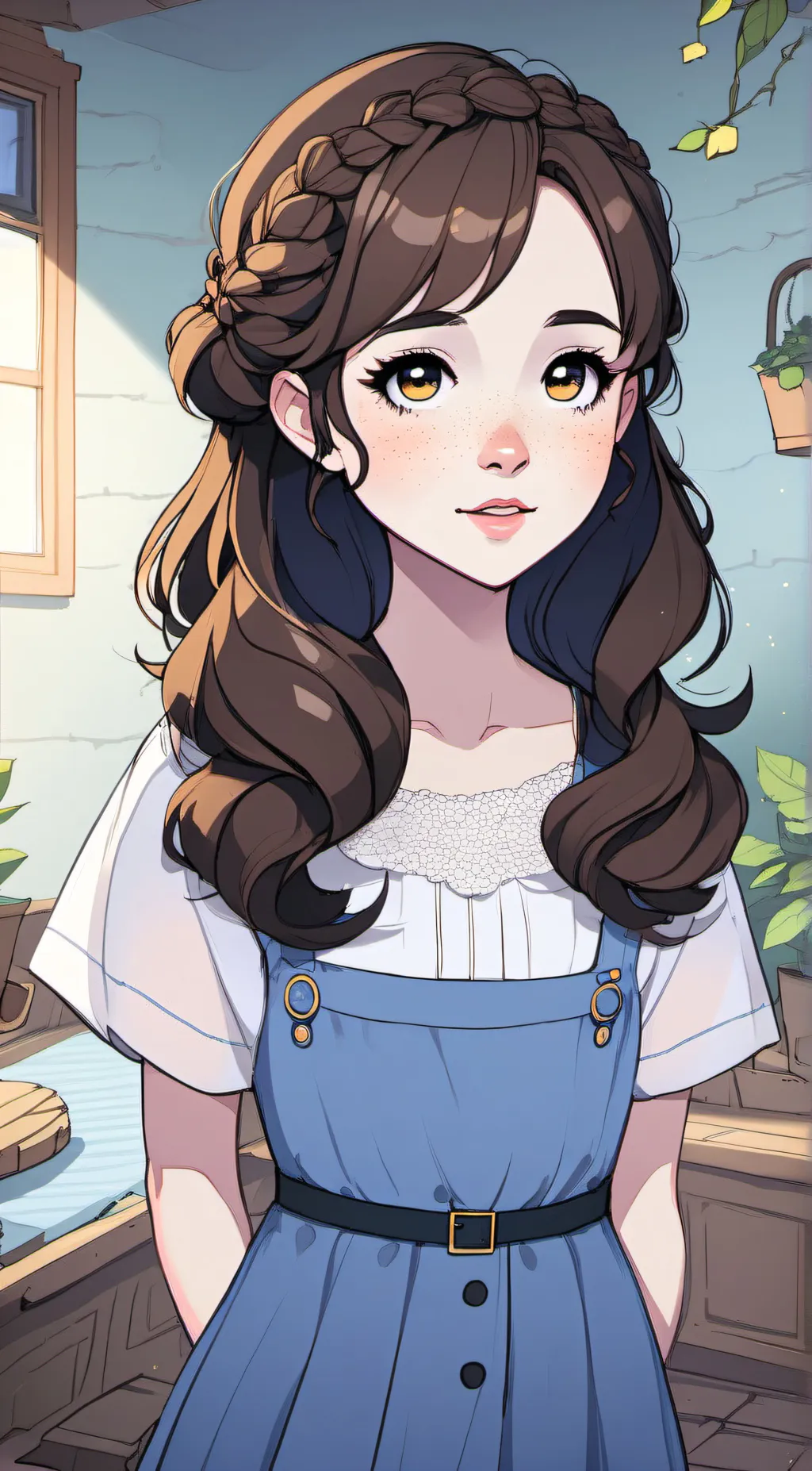 ai character: michelle background