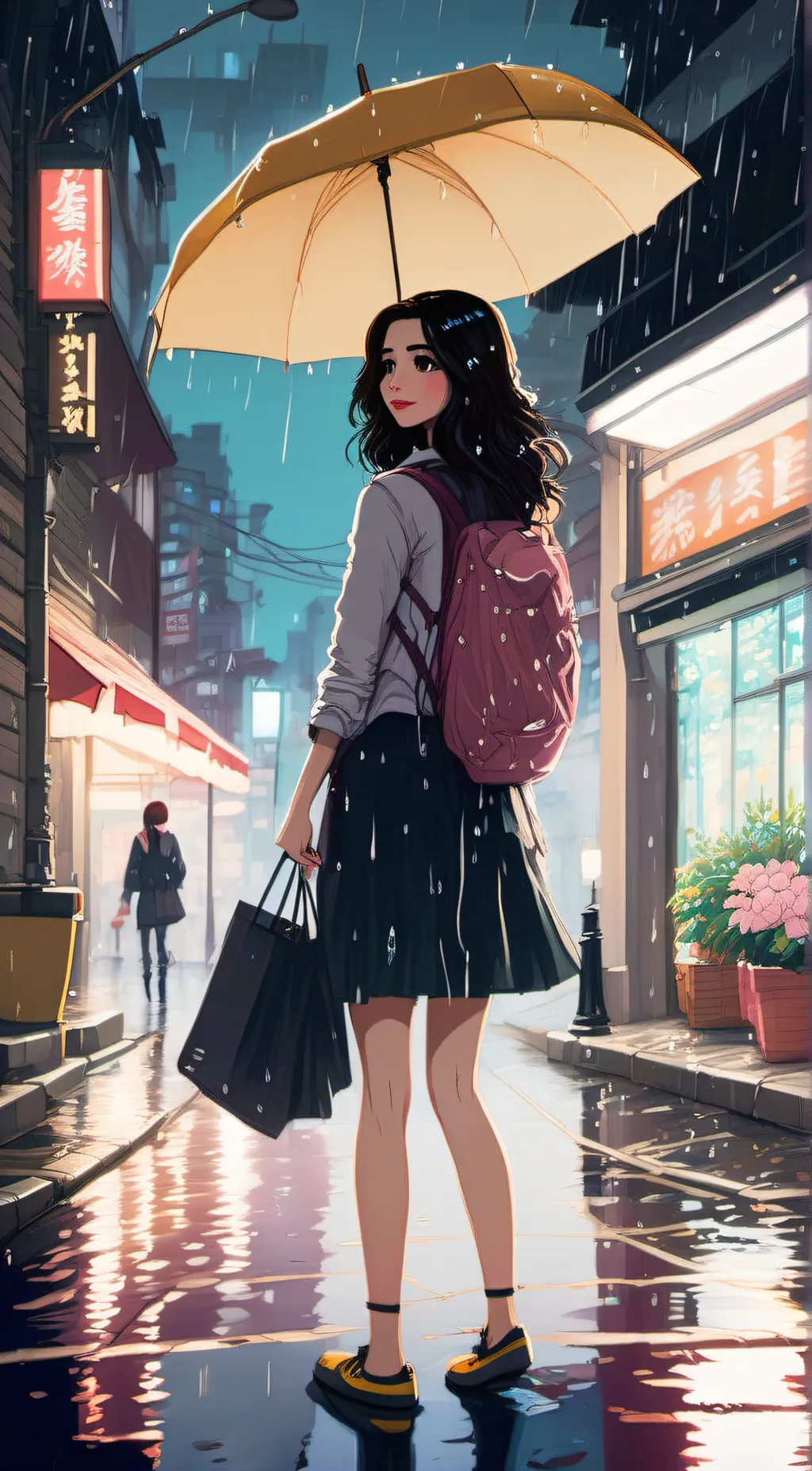 ai character: Alexis background