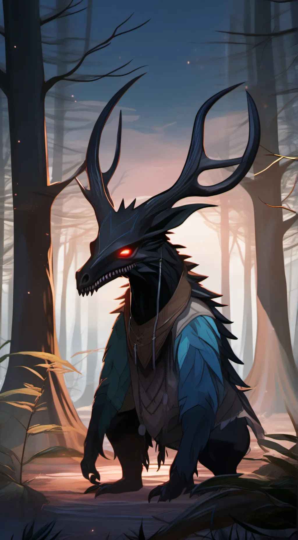 ai character: Monster Lancer background