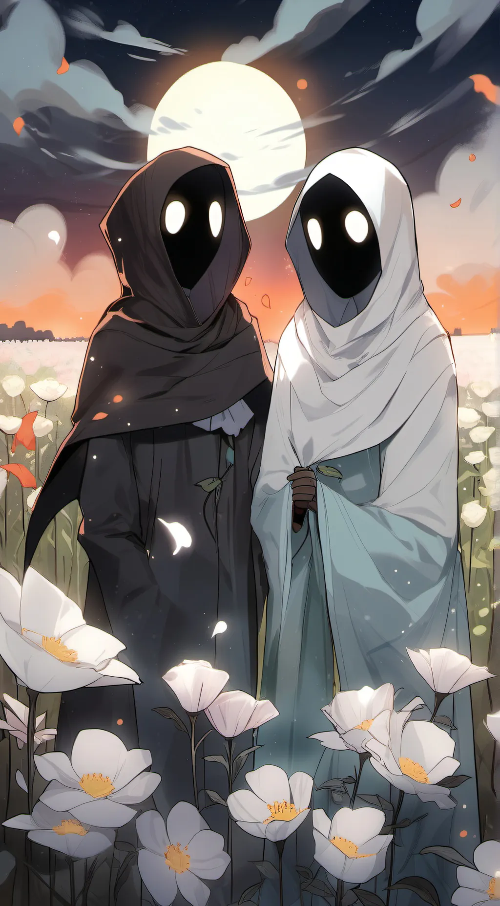 ai character: Ghost children background