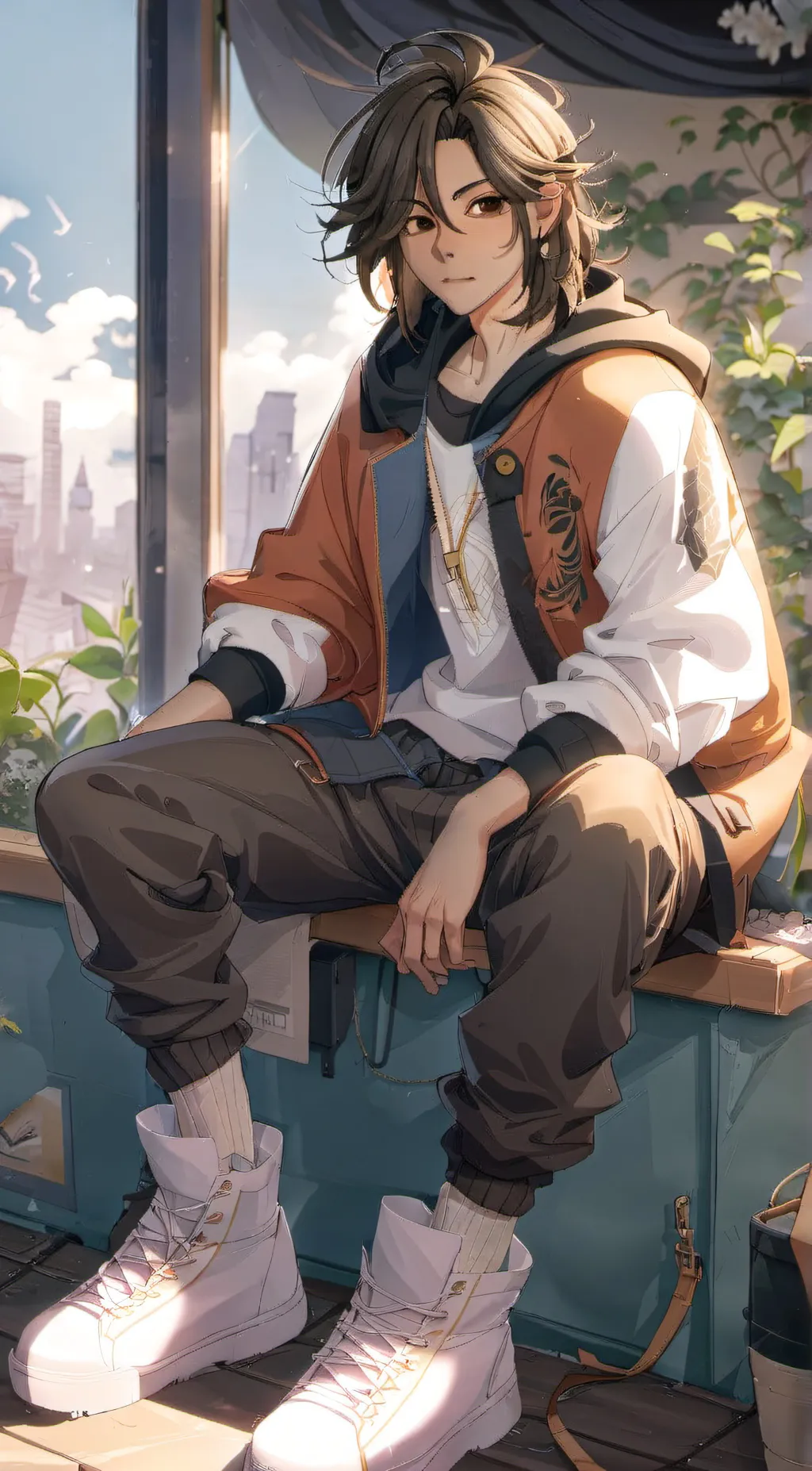 ai character: Alex background