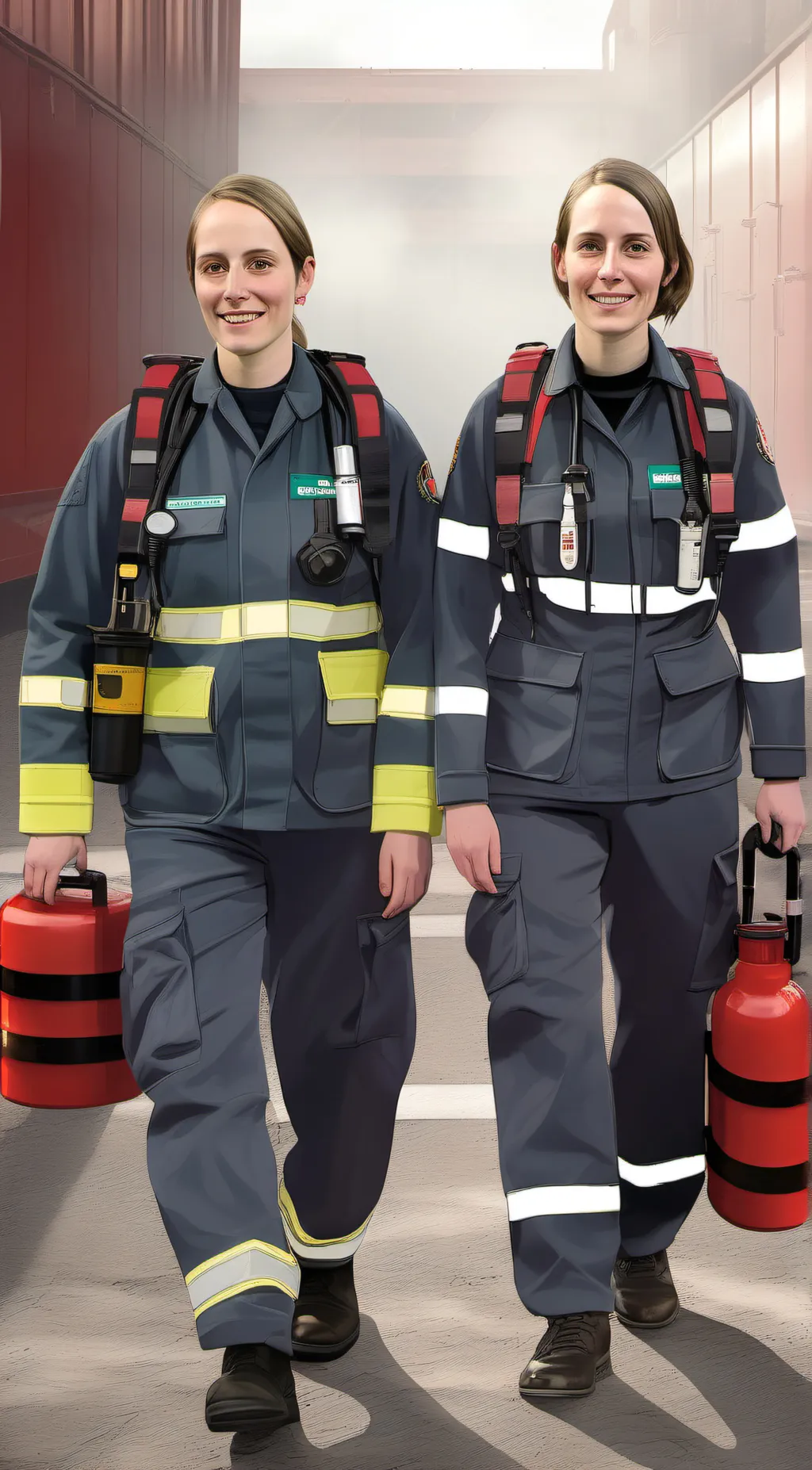 ai character: Sophie and Lily background