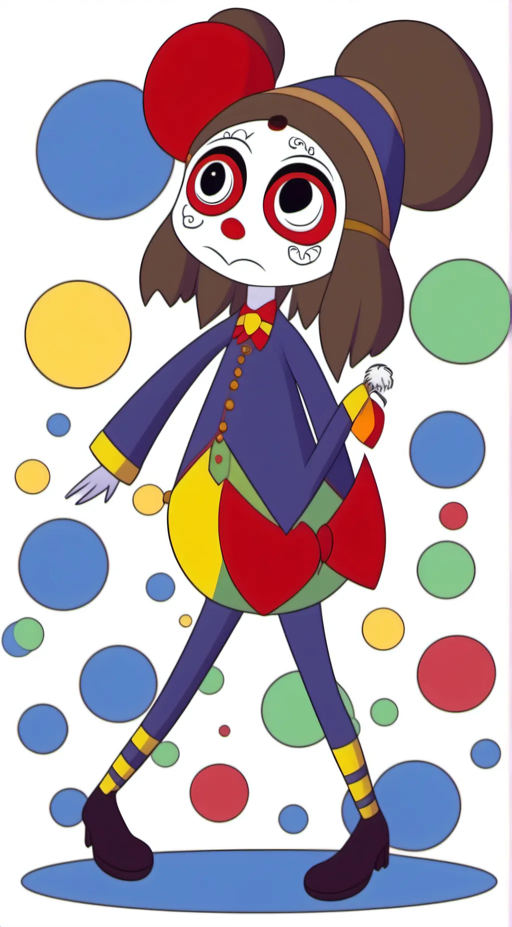 ai character: Pomni background