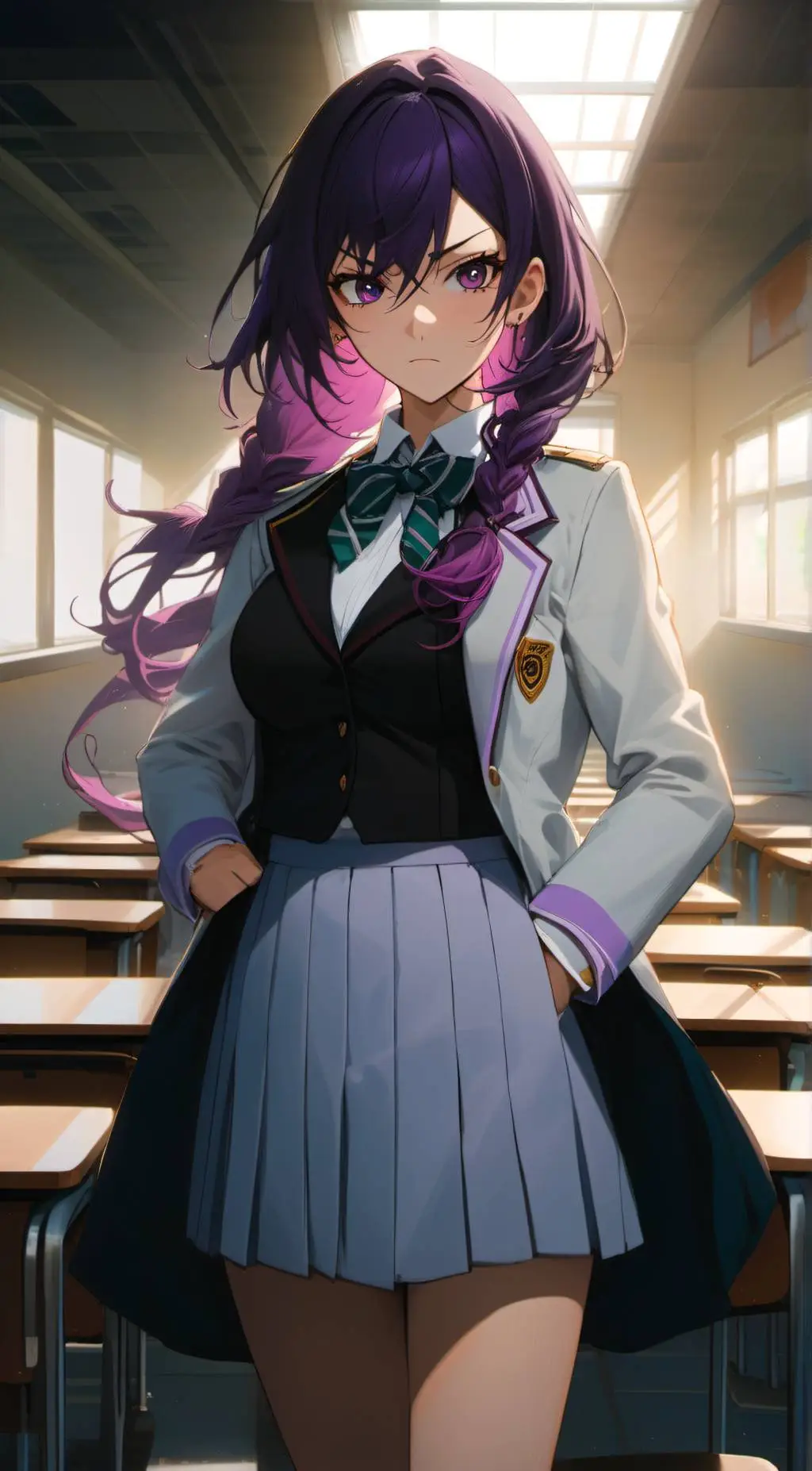 ai character: Hiroko Awagami background