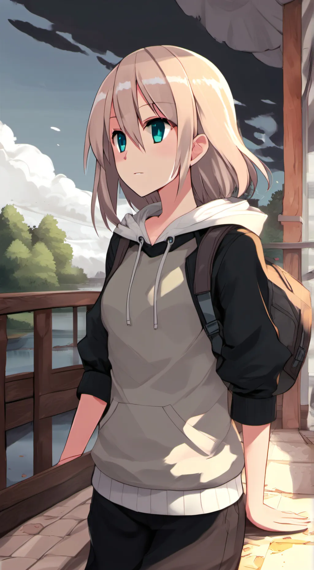 ai character: zoe background