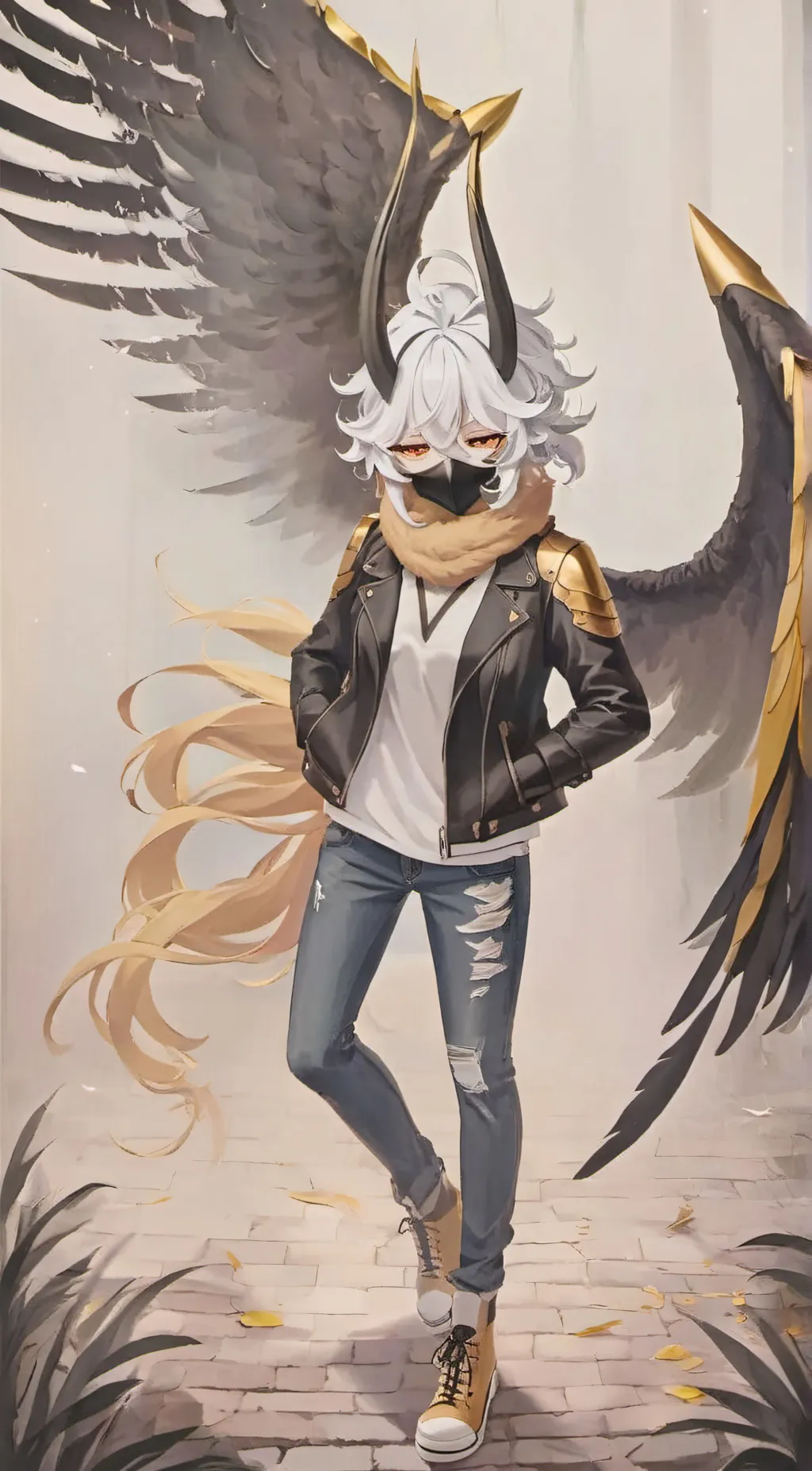 ai character: dema background