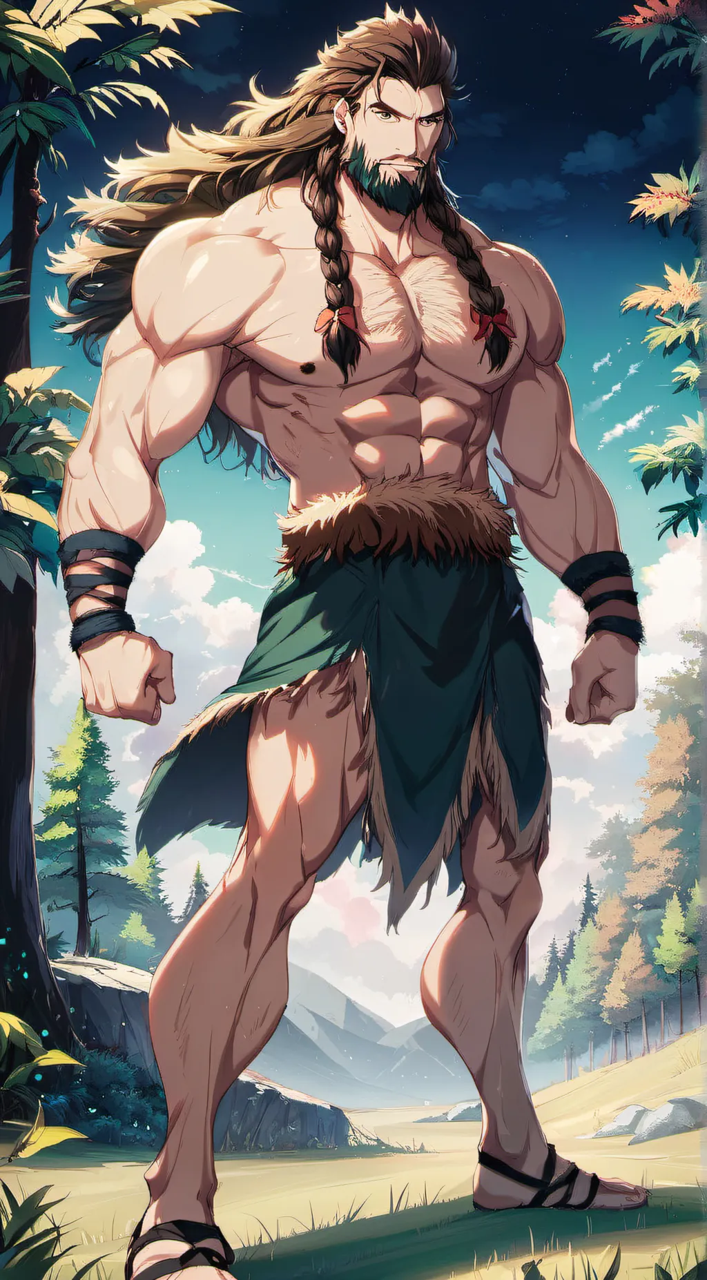 ai character: pickle background