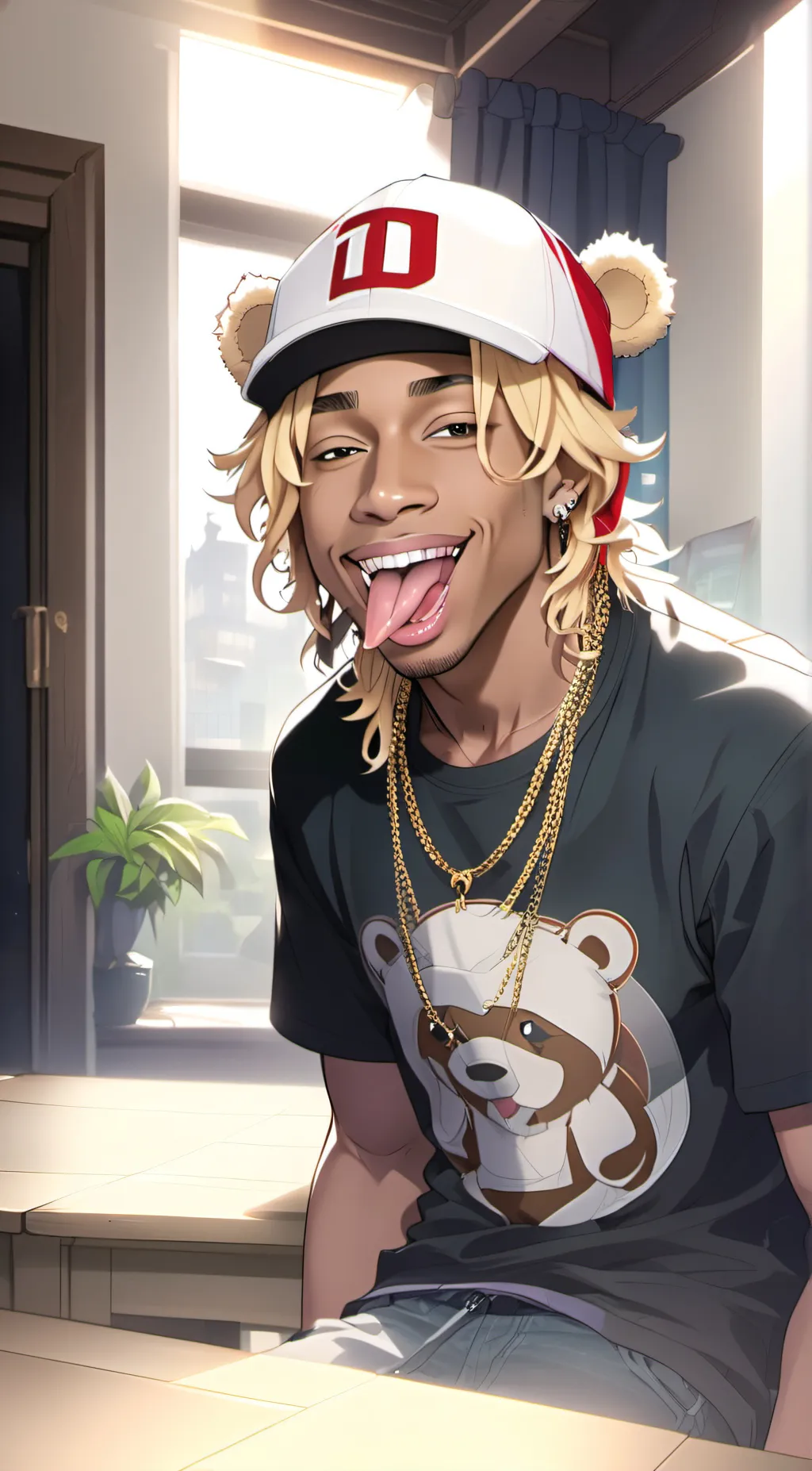 ai character: Javier  background