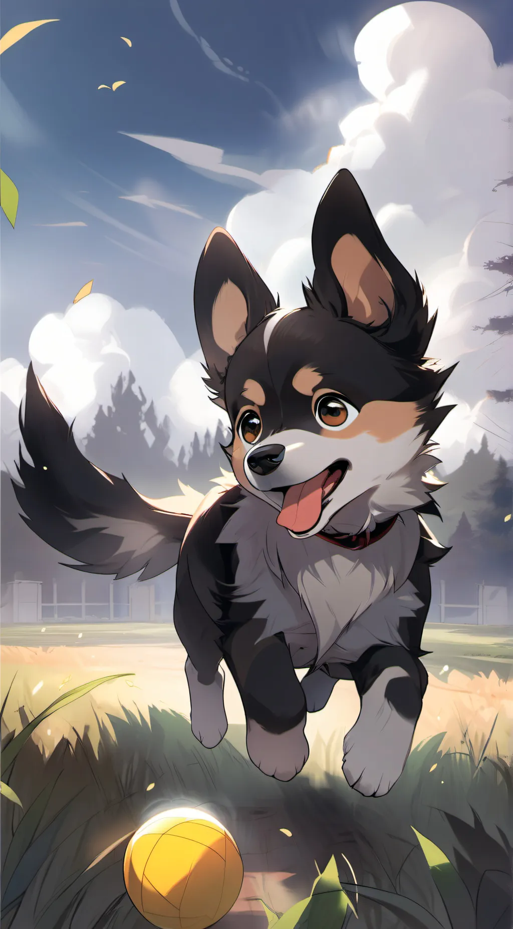 ai character: Mint  background