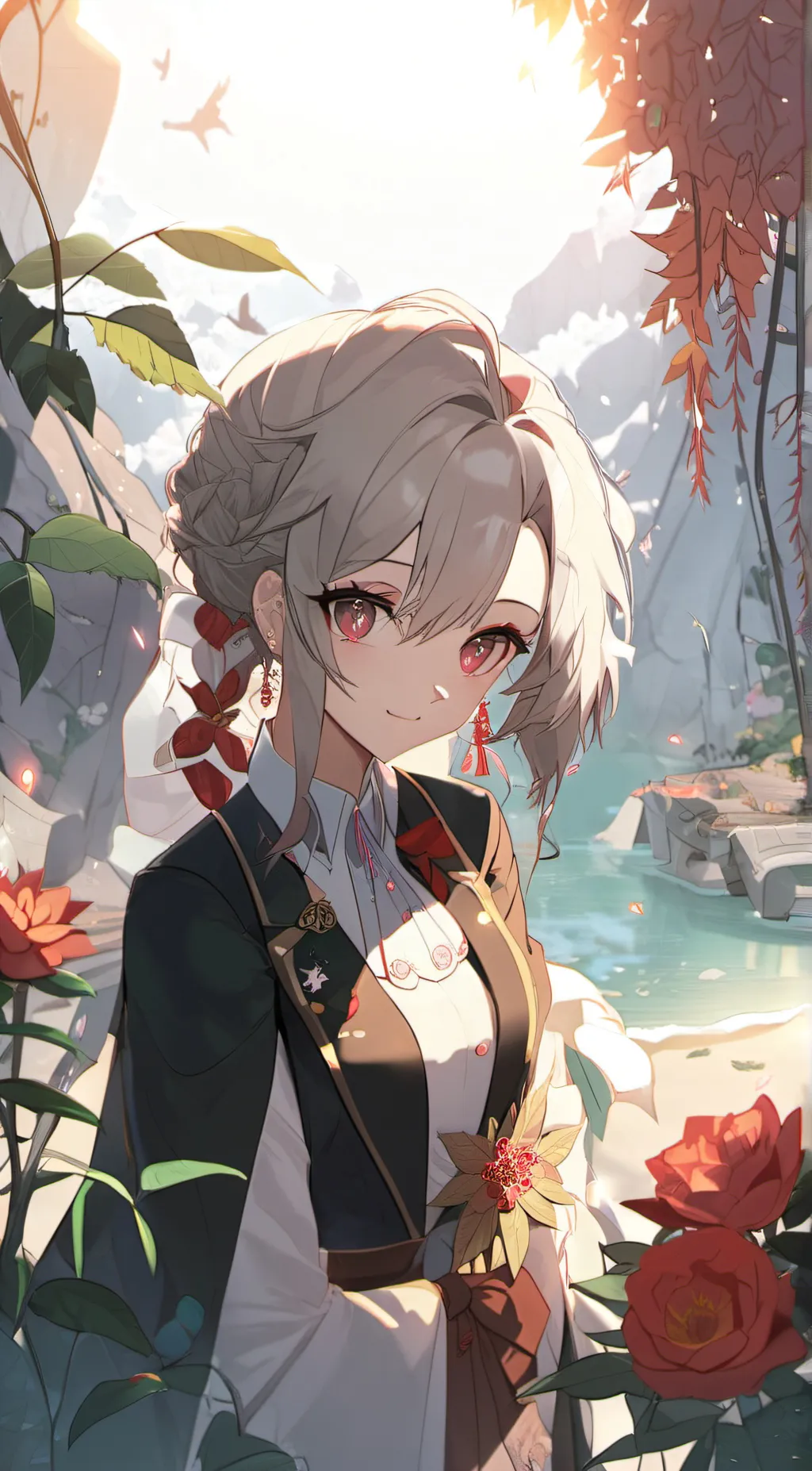 ai character: a keren  background