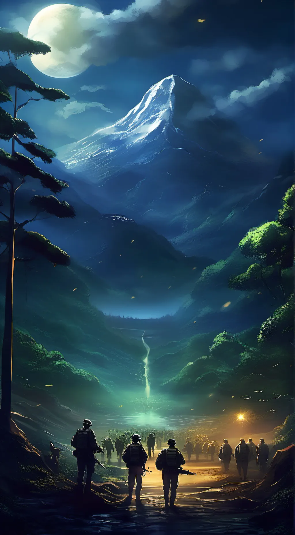 ai character: the whole army background