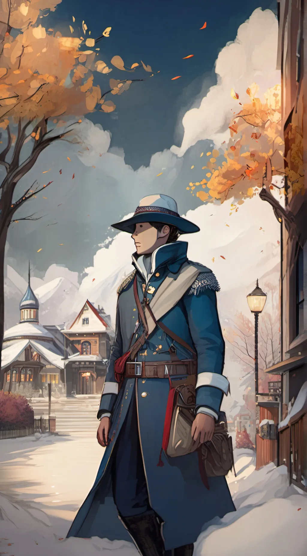 ai character: Leo background