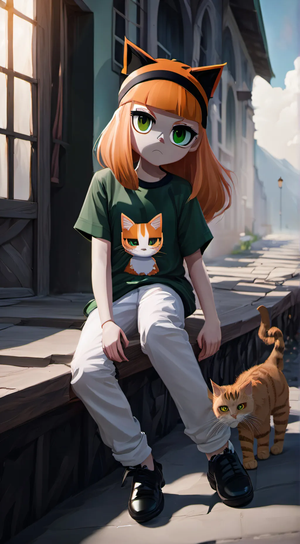 ai character: Harein  background