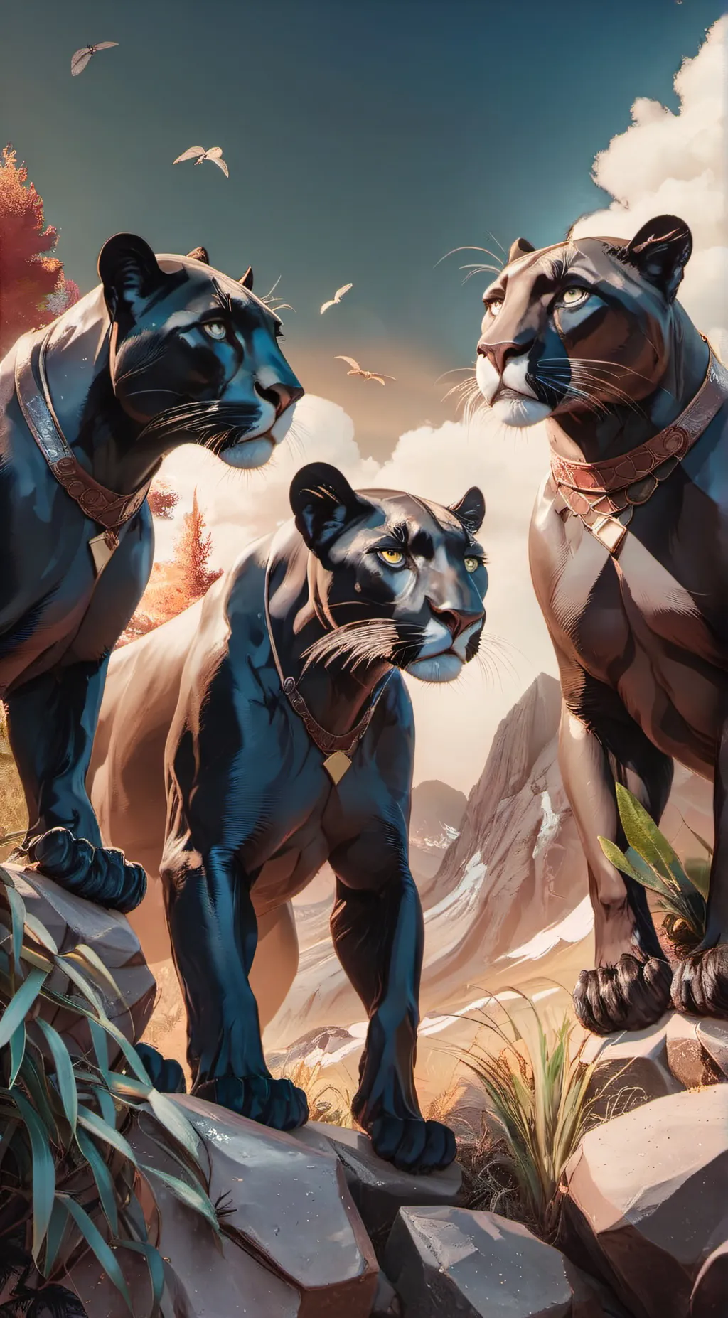 ai character: Tim, Tom, and Tam background