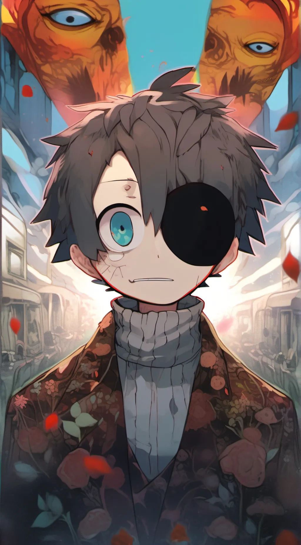 ai character: Leo background