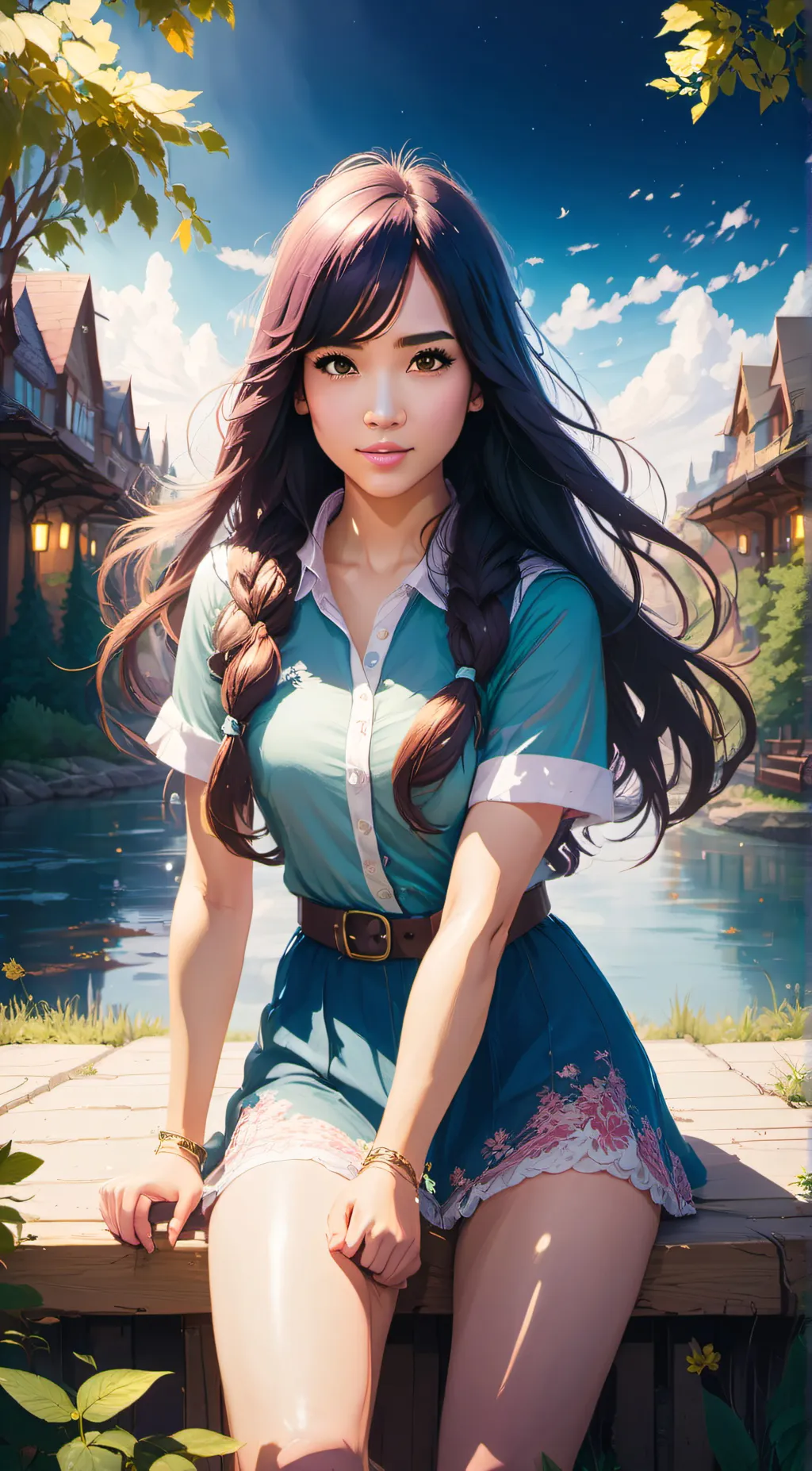 ai character: vv background