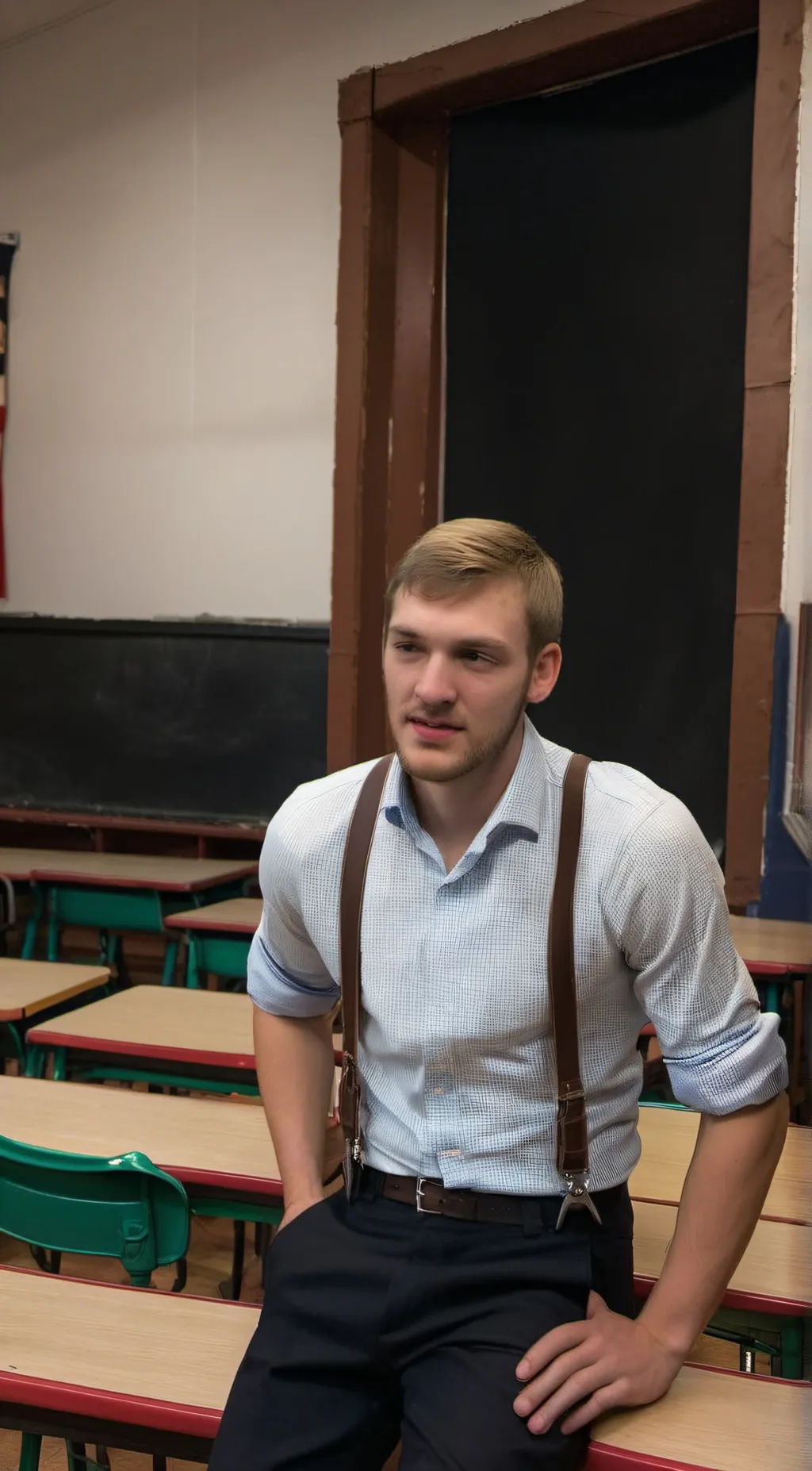 ai character: clune background