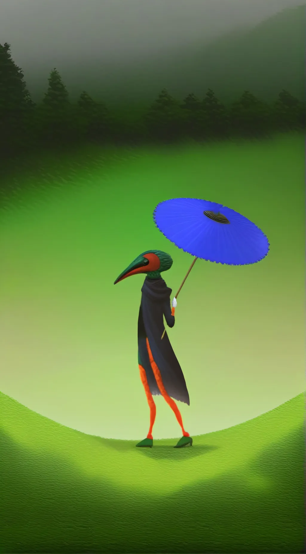 ai character: nothing background