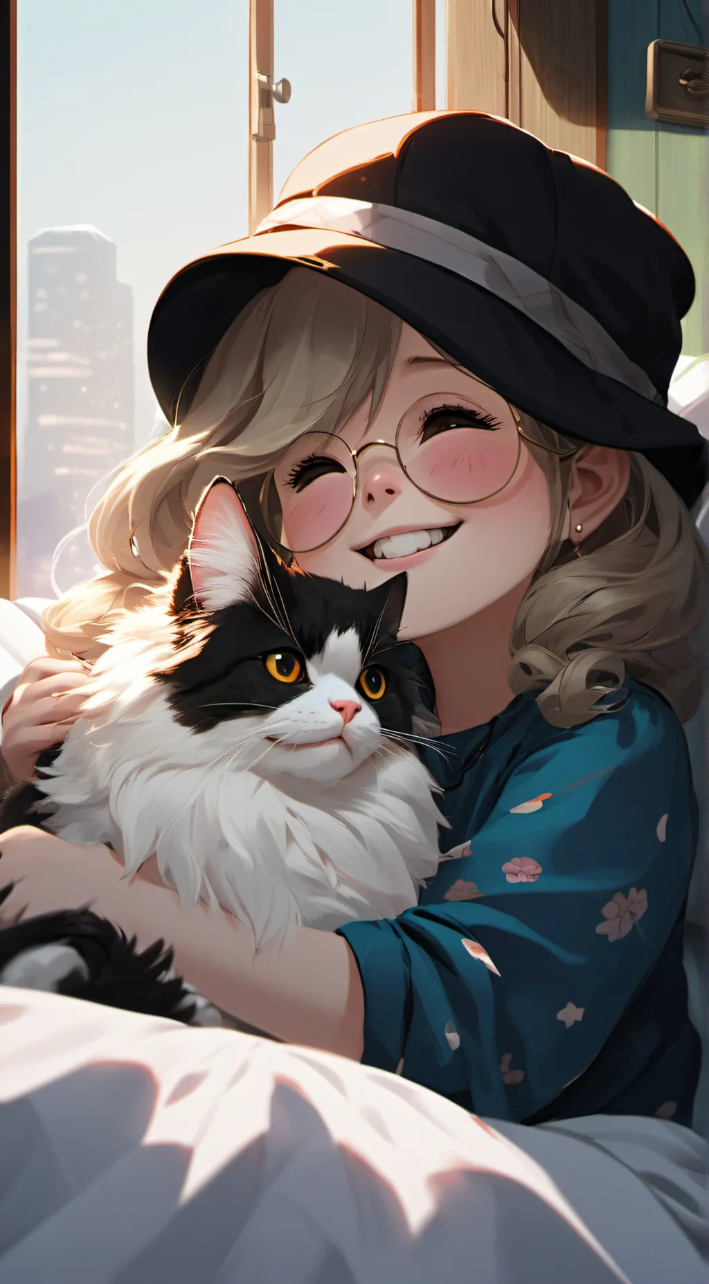 ai character: Zoey and Kiki  background