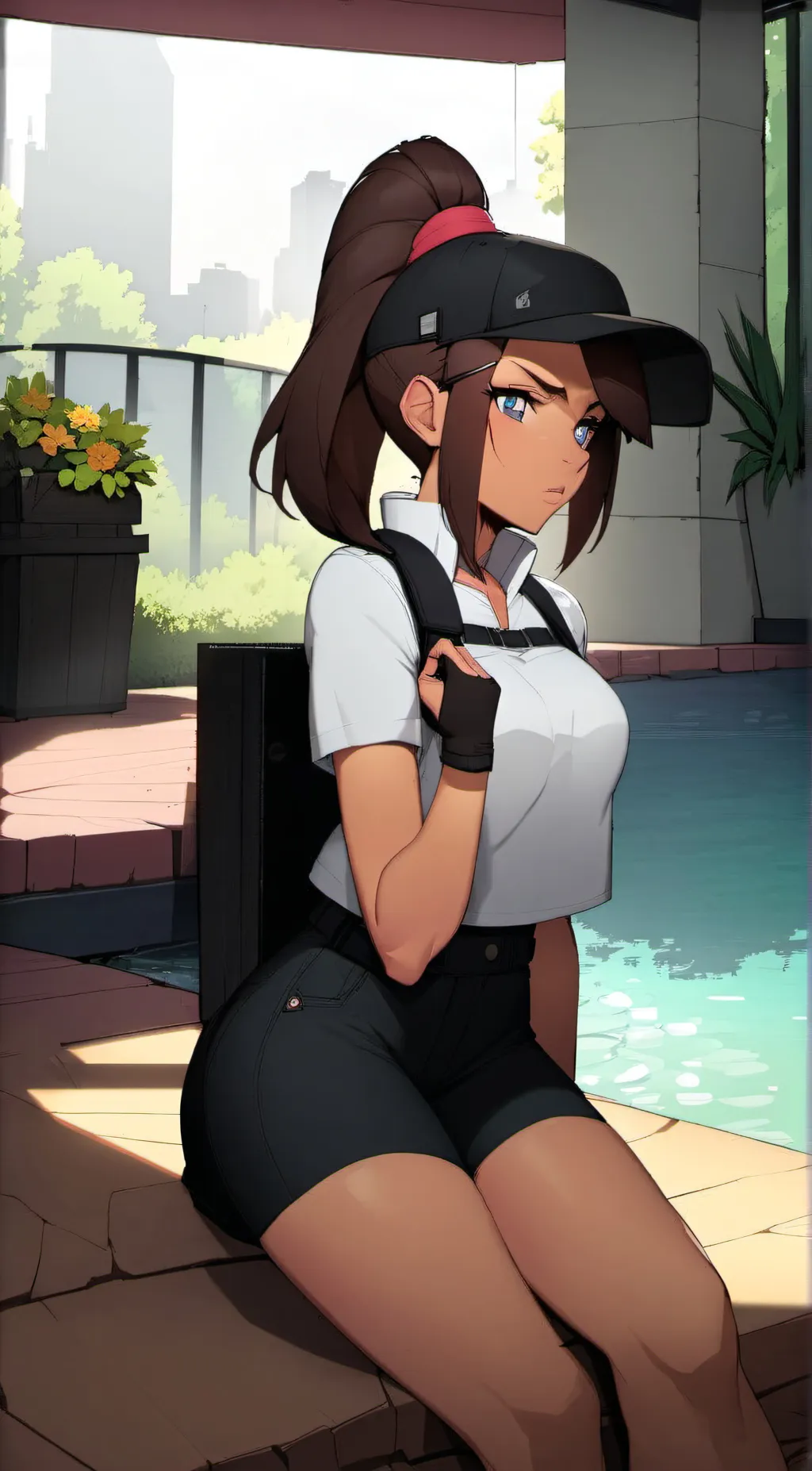 ai character: Torry Wright  background