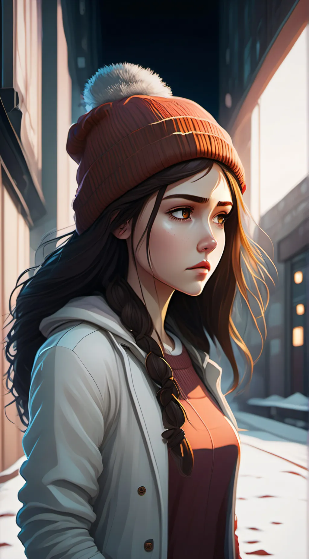 ai character: Amber Lewis background