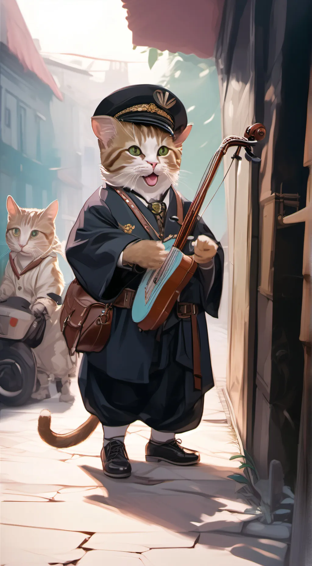 ai character: chipi chipi chapat background