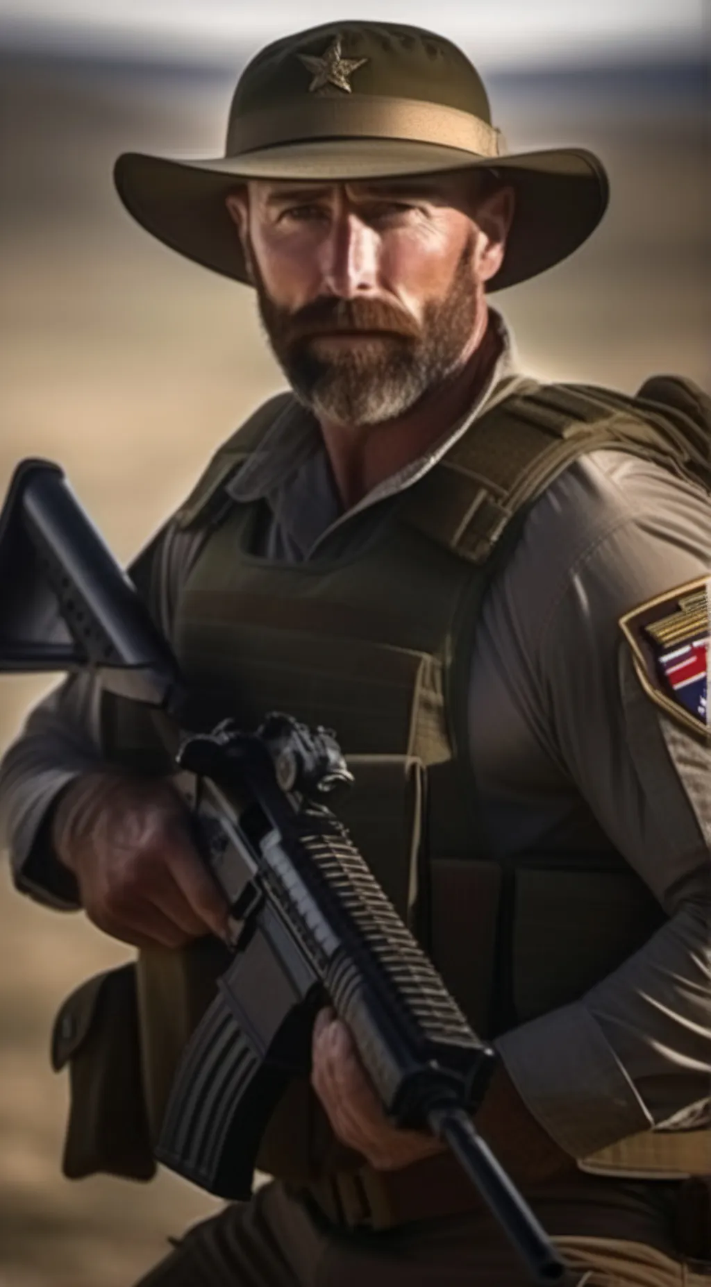 ai character: Captain Price background