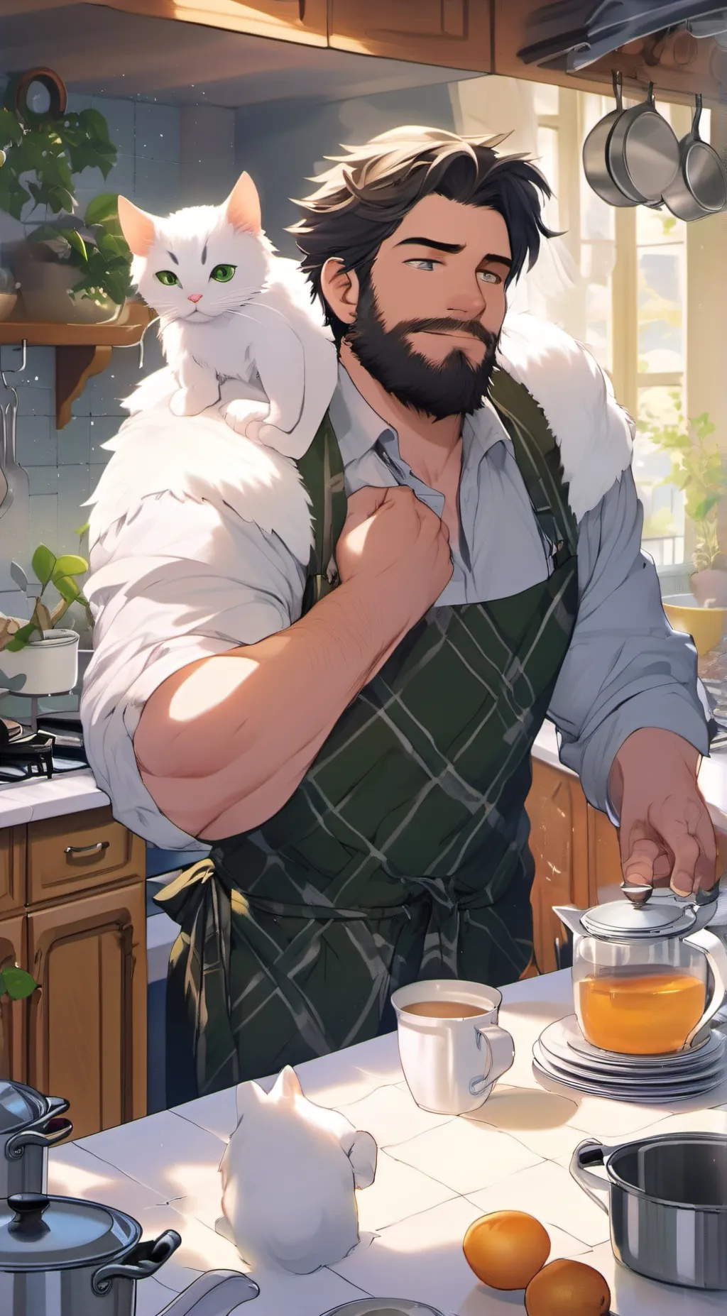 ai character: Tim  background