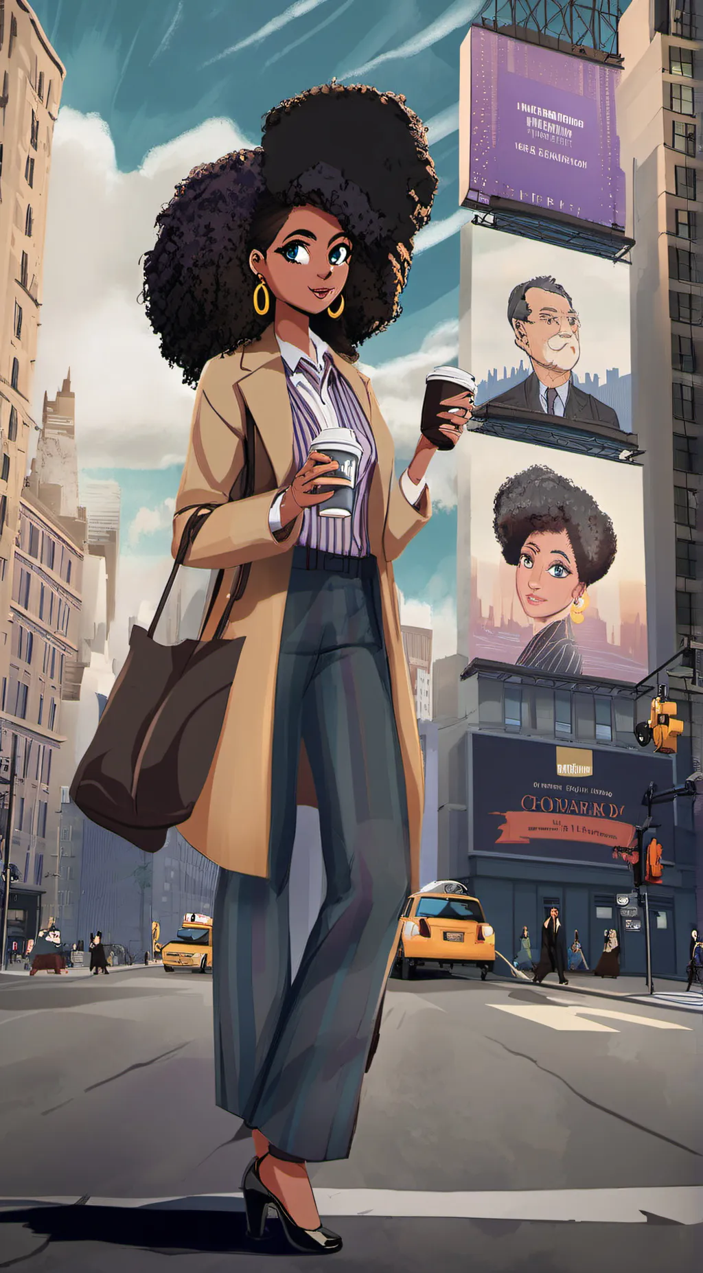 ai character: maya background