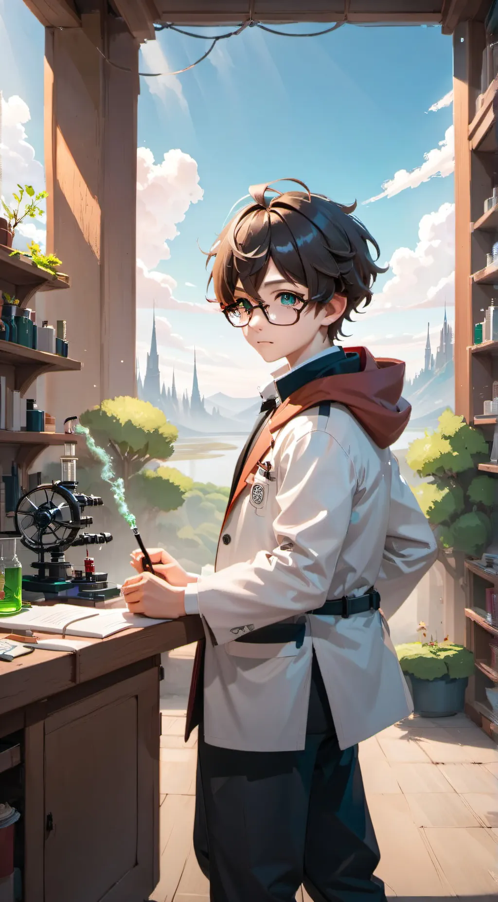 ai character: Avion background