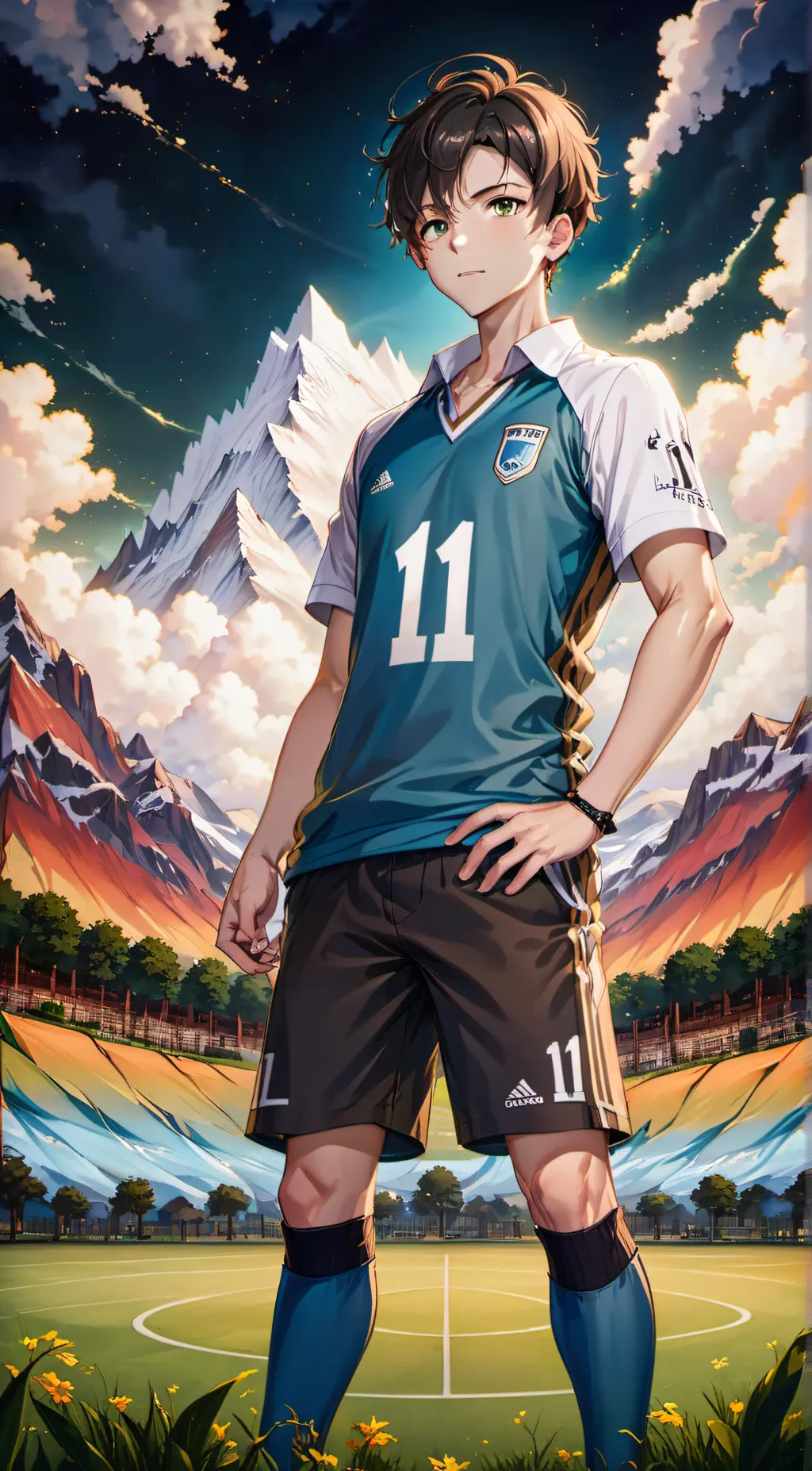 ai character: Iceberg background