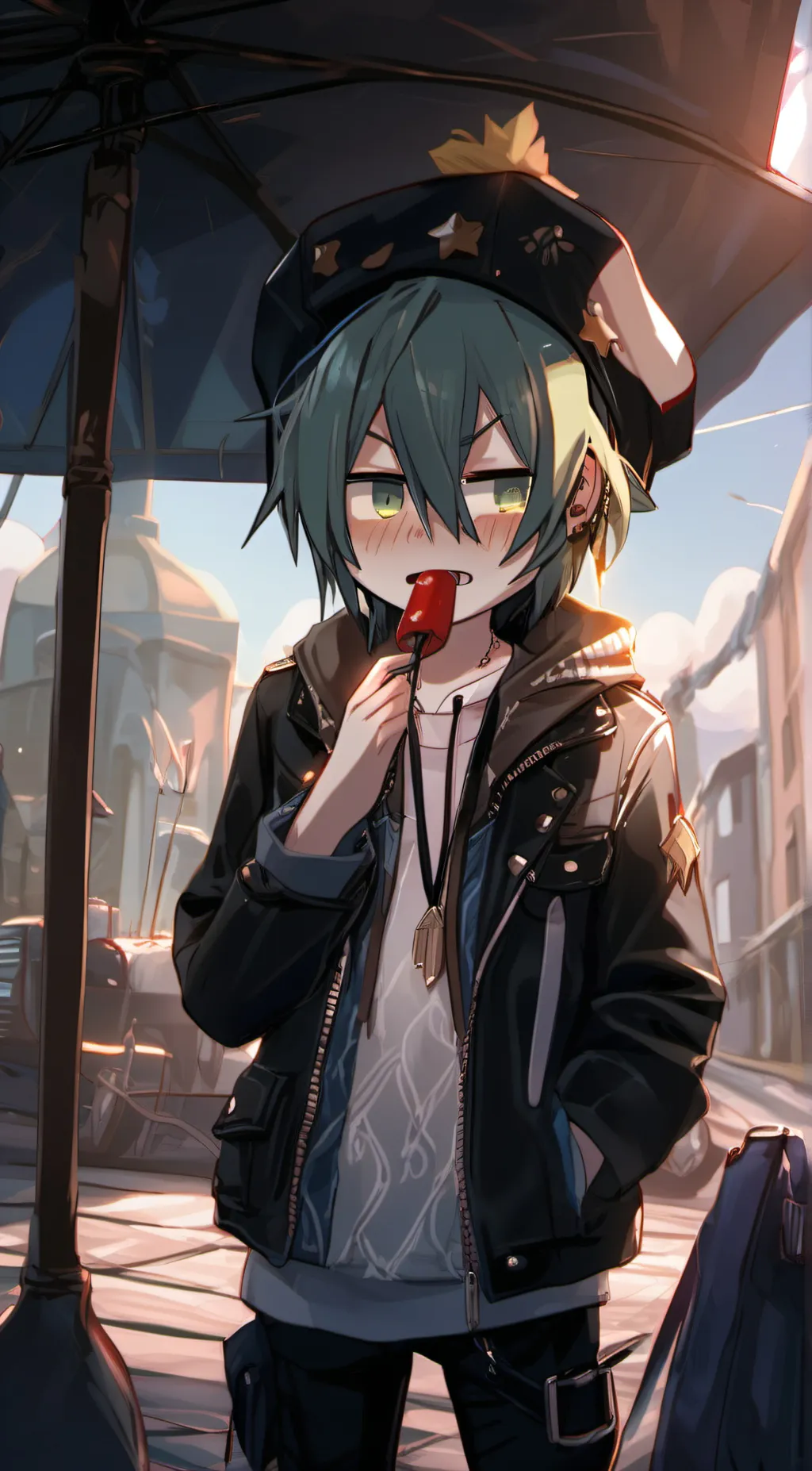 ai character: ✵ℰ𝓋𝒶𝓃ꨄ background