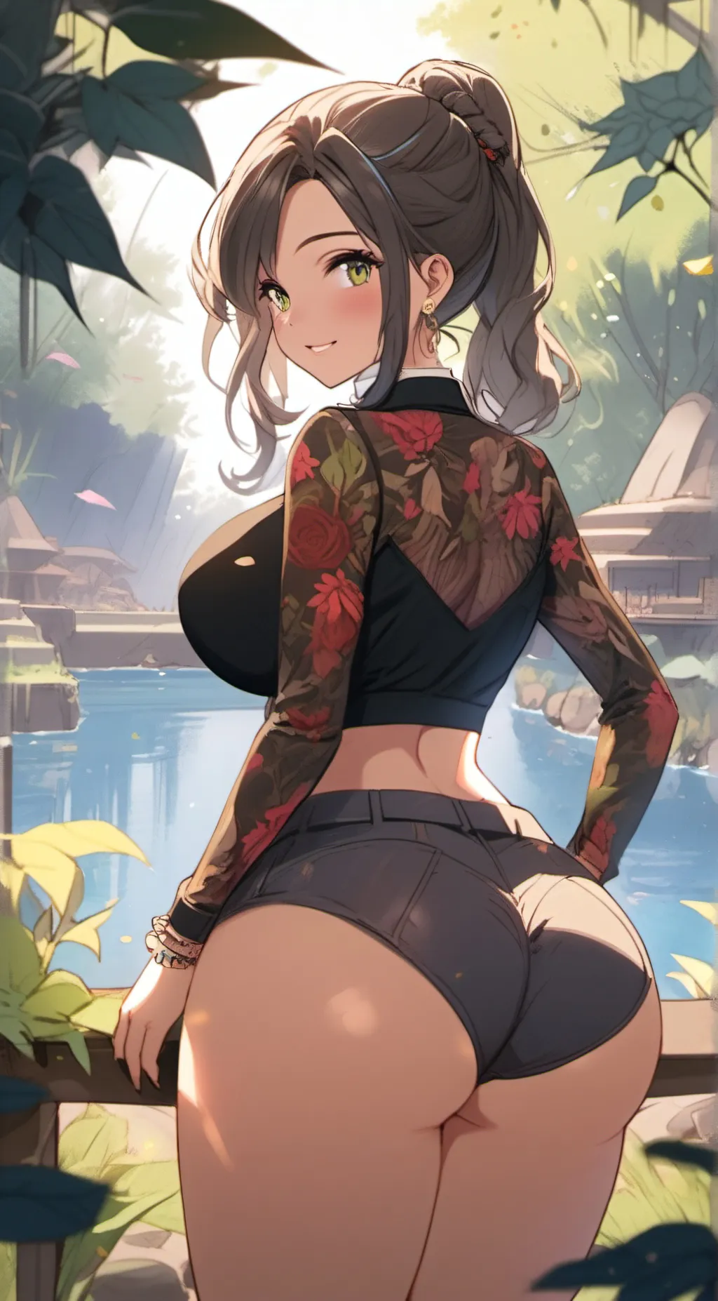 ai character: ash background